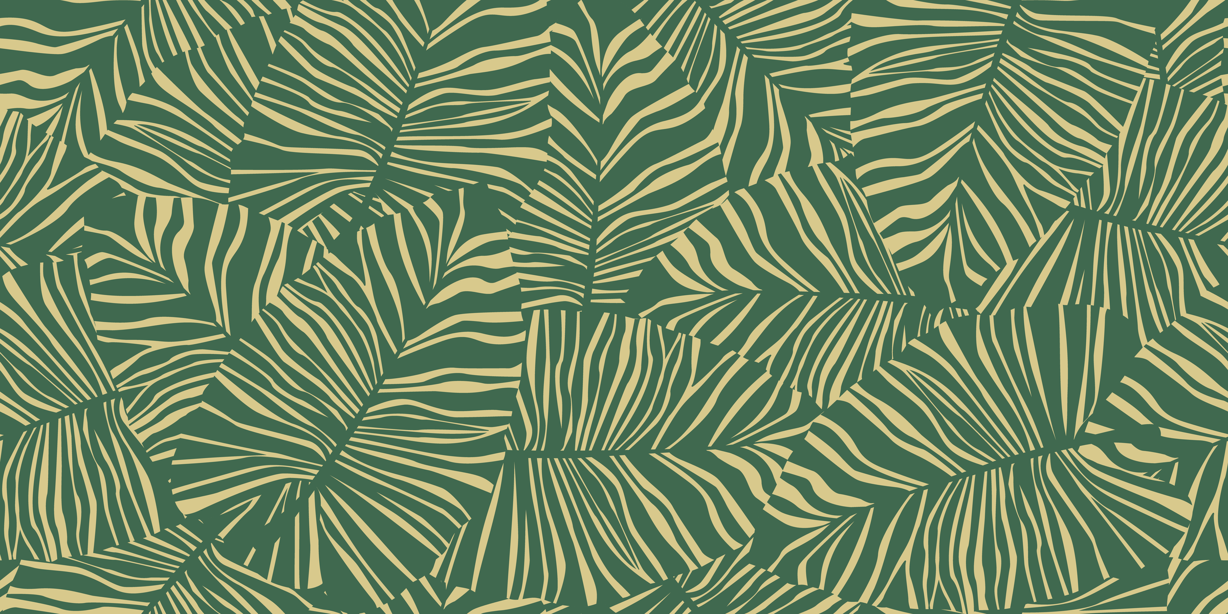 Tropical Palm Leaves Seamless Pattern. Exotic Botanical Texture. Jungle Leaf Seamless Wallpaper.